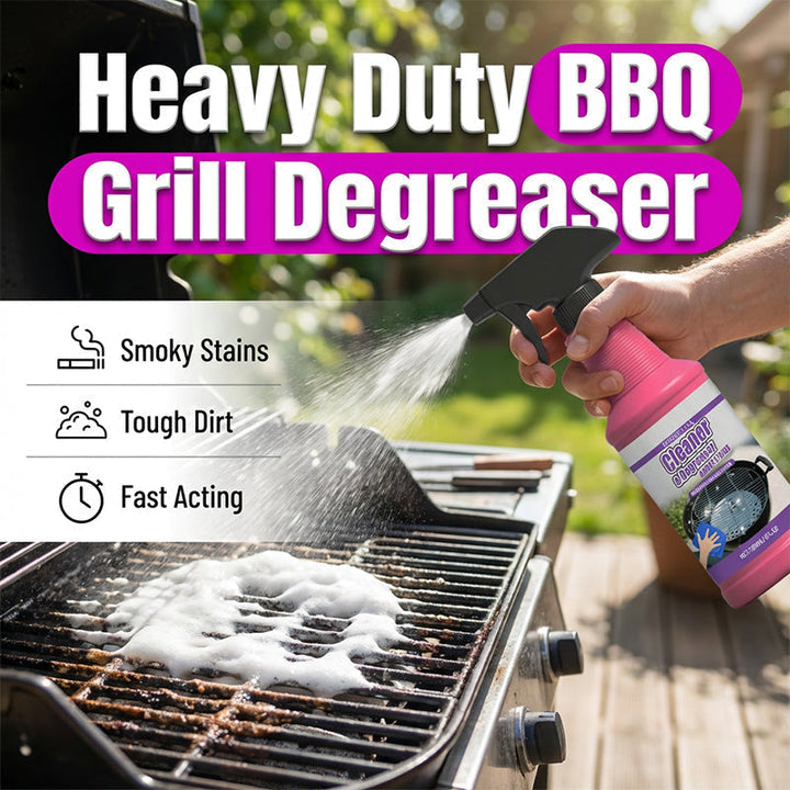 Grill Grease Remover Spray — Restore a Sparkling Shine Fast 1
