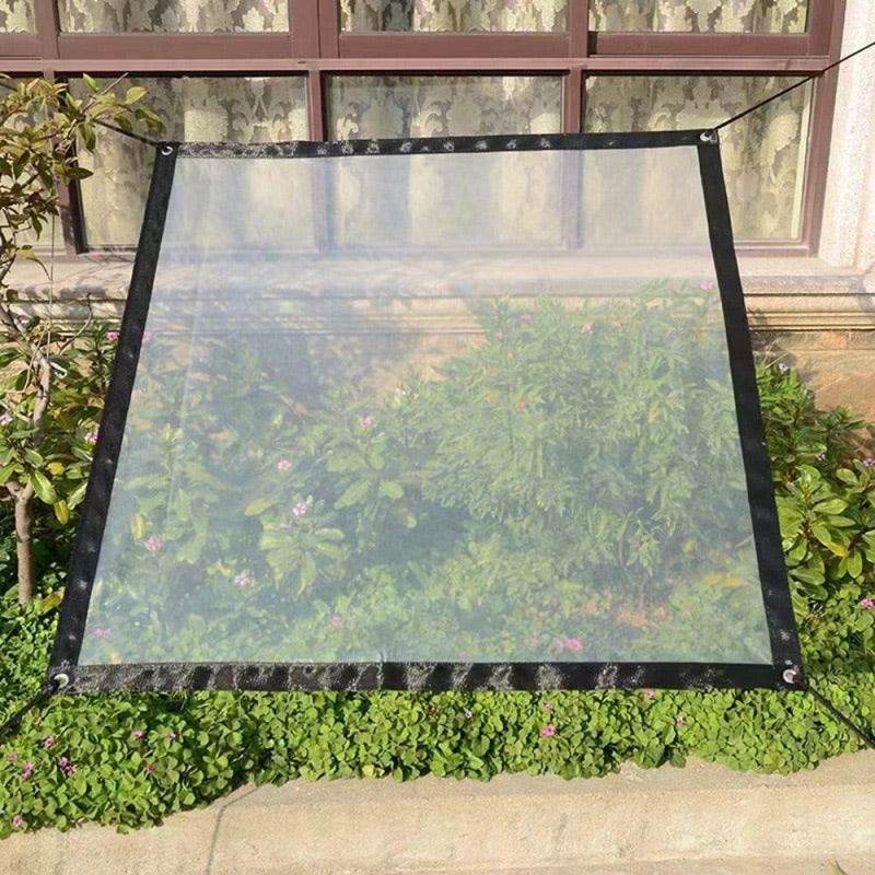 Clear Weatherproof Protective Tarp for Garden, Patio and Outdoor Use 7