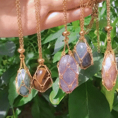 Interchangeable Crystal Stone Necklace for Radiant Style & Harmony 4