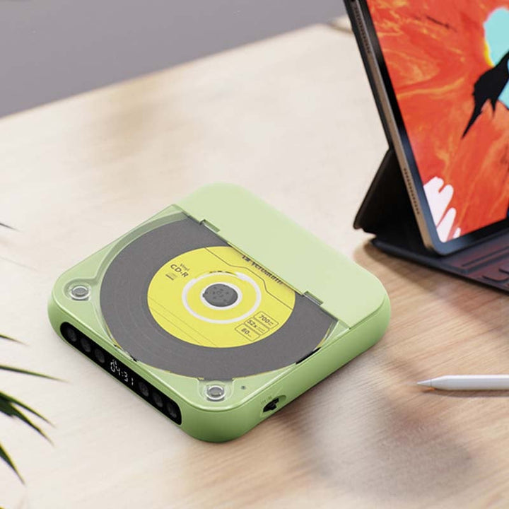 Portable Bluetooth CD Player with Hi-Fi Sound - 4 Colors 12