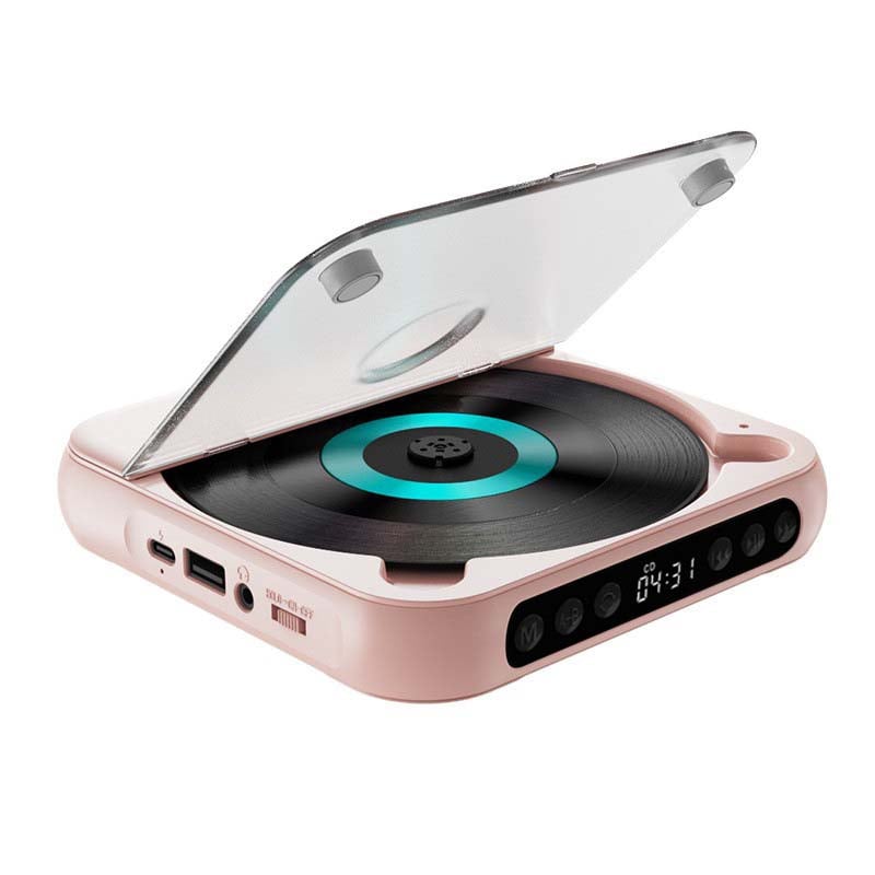Portable Bluetooth CD Player with Hi-Fi Sound - 4 Colors 14