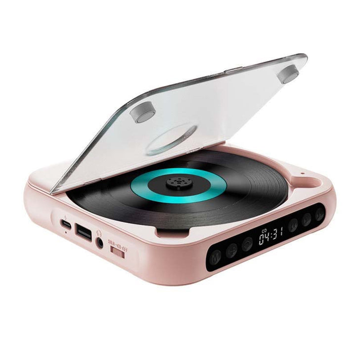 Portable Bluetooth CD Player with Hi-Fi Sound - 4 Colors 14