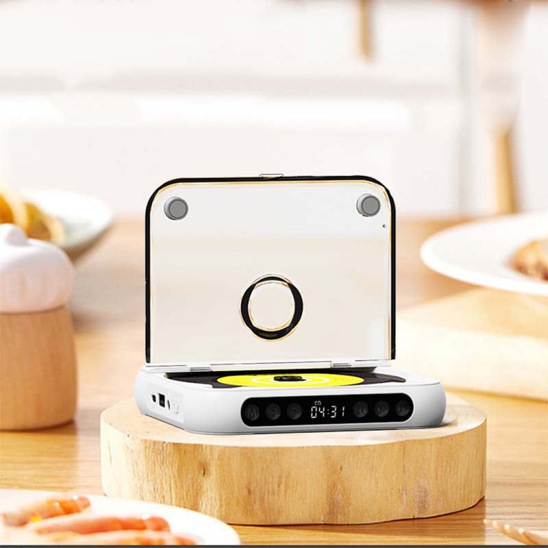 Portable Bluetooth CD Player with Hi-Fi Sound - 4 Colors 7