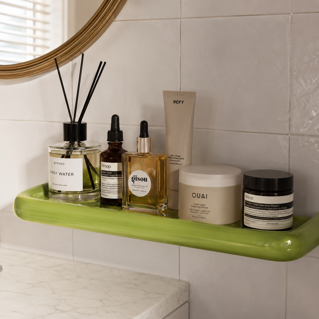 Wall-Mounted Bathroom Storage Shelf 4