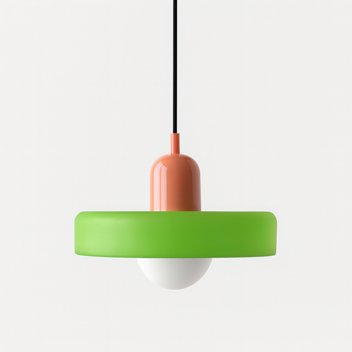 Bauhaus Colored Glass Pendant Light 24