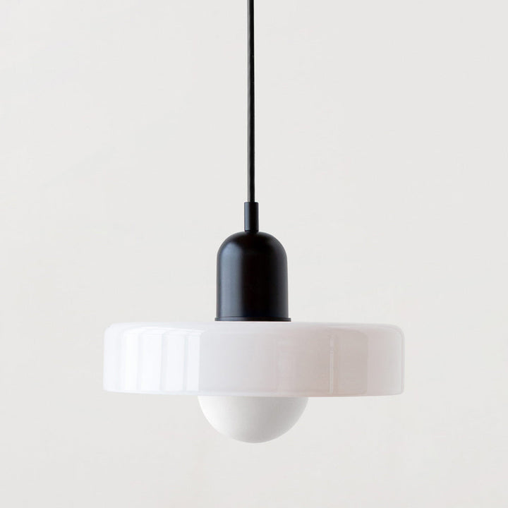 Bauhaus Colored Glass Pendant Light 15