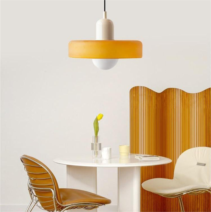 Bauhaus Colored Glass Pendant Light 6