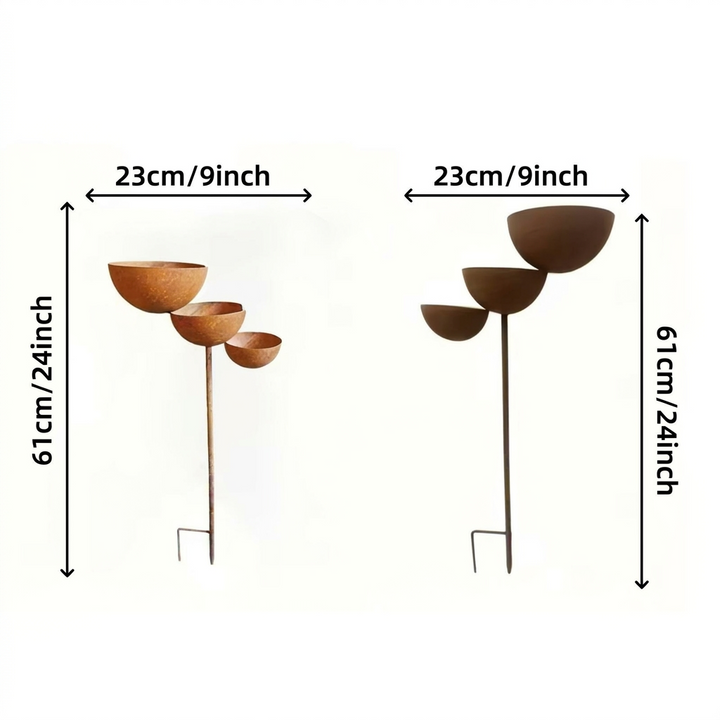 Three-Tier Bird Bath | Bring Your Garden to Life Every Morning 8