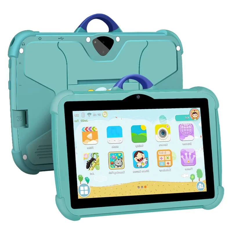 Kids Tablet with Password-Locked Kids Mode, 5G WiFi, Silicone Case 9