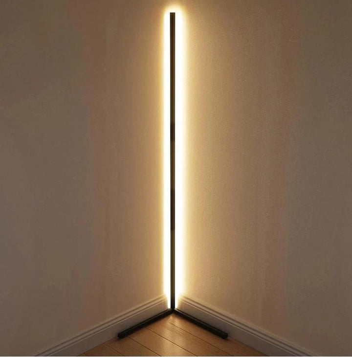 Nordic LED Floor Lamp with Remote, Dimmable RGB and Warm White, 142 cm 12
