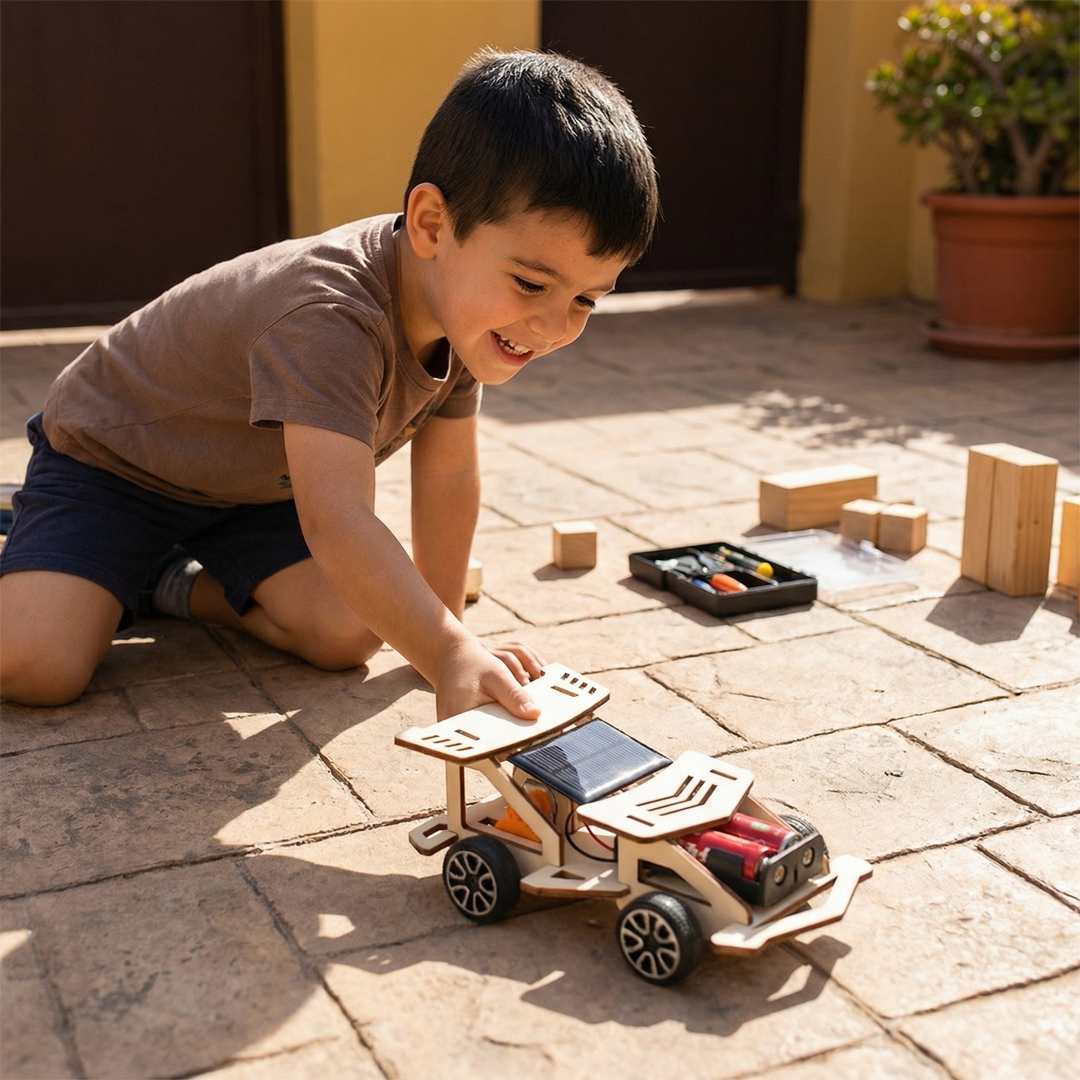 Wooden STEM Building Kit for Kids Ages 8+, Choose from 8 Models 7