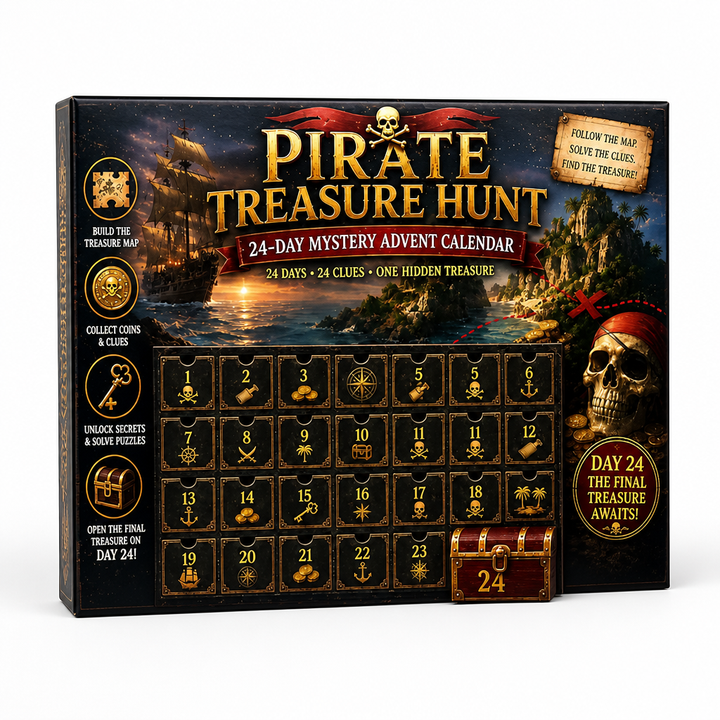 24-Day Escape Room Puzzle Advent Calendar with 6 Mystery Themes 8