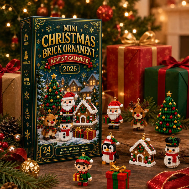 Christmas Advent Calendar with 24 Buildable Mini Figures 6