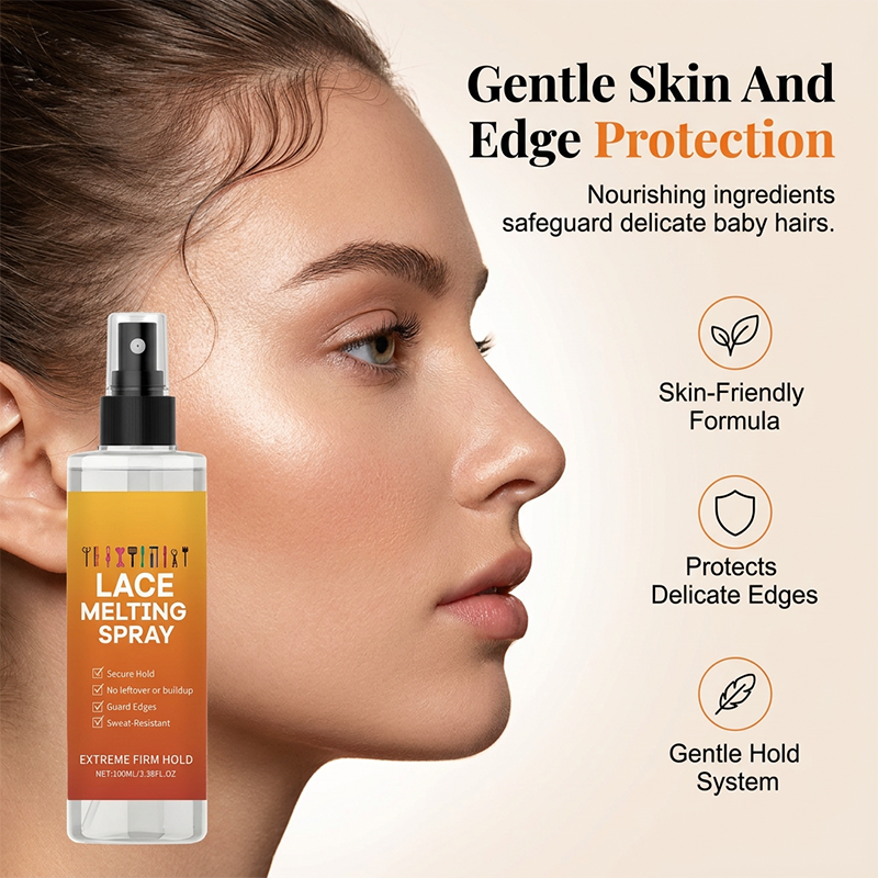 Lace Melt Spray — Featherlight All-Day Hold for Wig Confidence 4