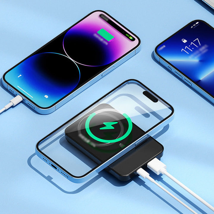 Power Bank 20000mAh Fast Charger with Wireless Charging C2.3 4