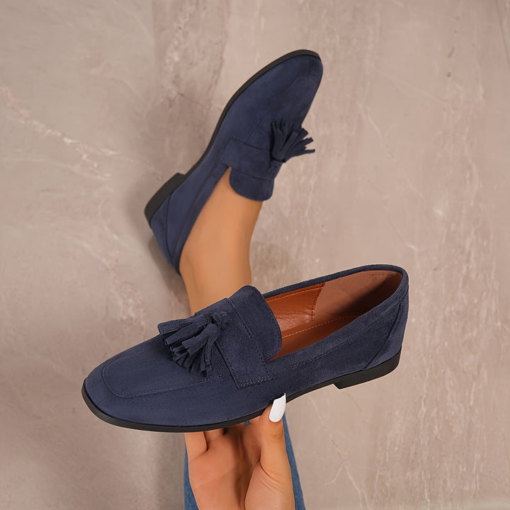 Women's Minimalist Casual Shoes with Faux Suede Finish 17