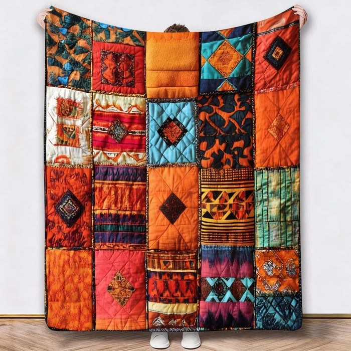 Soft Flannel Blanket with Chicken Design for Sofa, Bed and Armchair 3