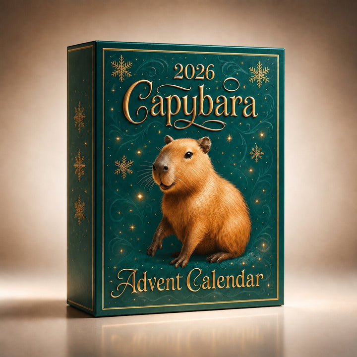 Capybara Advent Calendar 2026 with 24 Surprise Capybara Figures 7