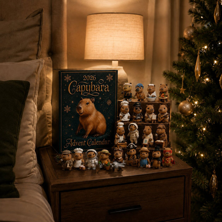 Capybara Advent Calendar 2026 with 24 Surprise Capybara Figures 5