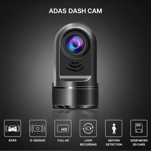 Car Dash Cam with AI Parking Monitoring and Driver Assistance System 2