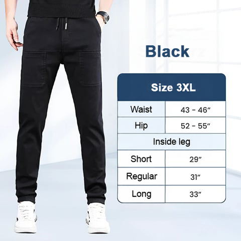 Men's Stretch Cargo Pants in Nylon/Spandex with 6 Pockets, Water Repellent, Quick Dry 9