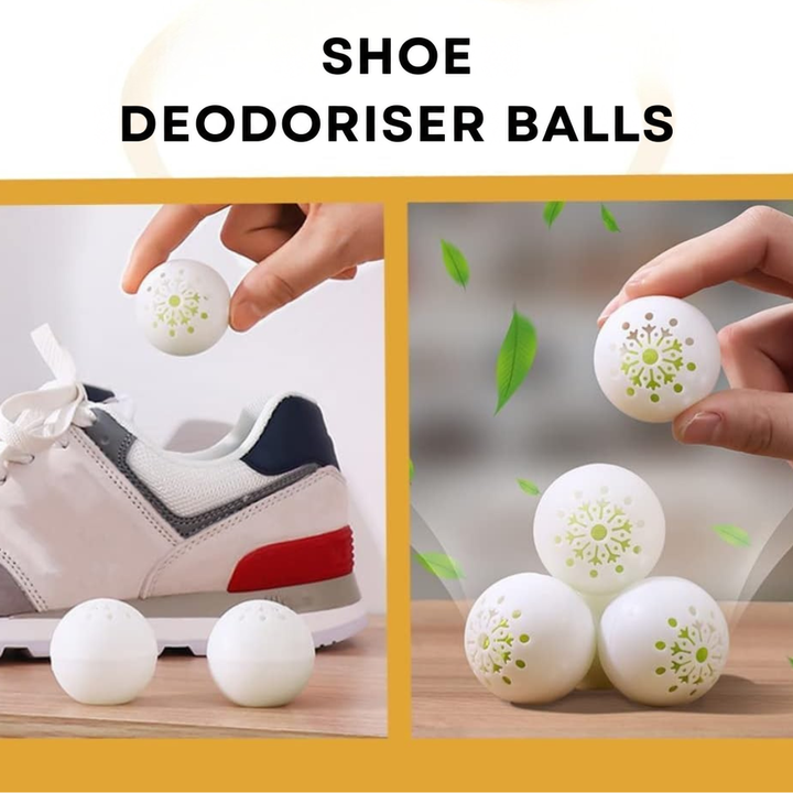 Jasmine Scented Shoe Deodorizer Balls, Set of 4 4