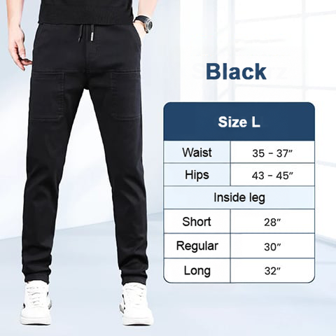 Men's Stretch Cargo Pants in Nylon/Spandex with 6 Pockets, Water Repellent, Quick Dry 6