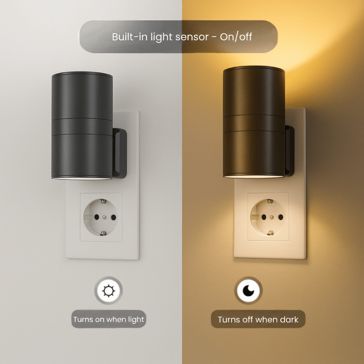 Plug-In LED Wall Light with Motion Sensor and Dimmable Brightness 4
