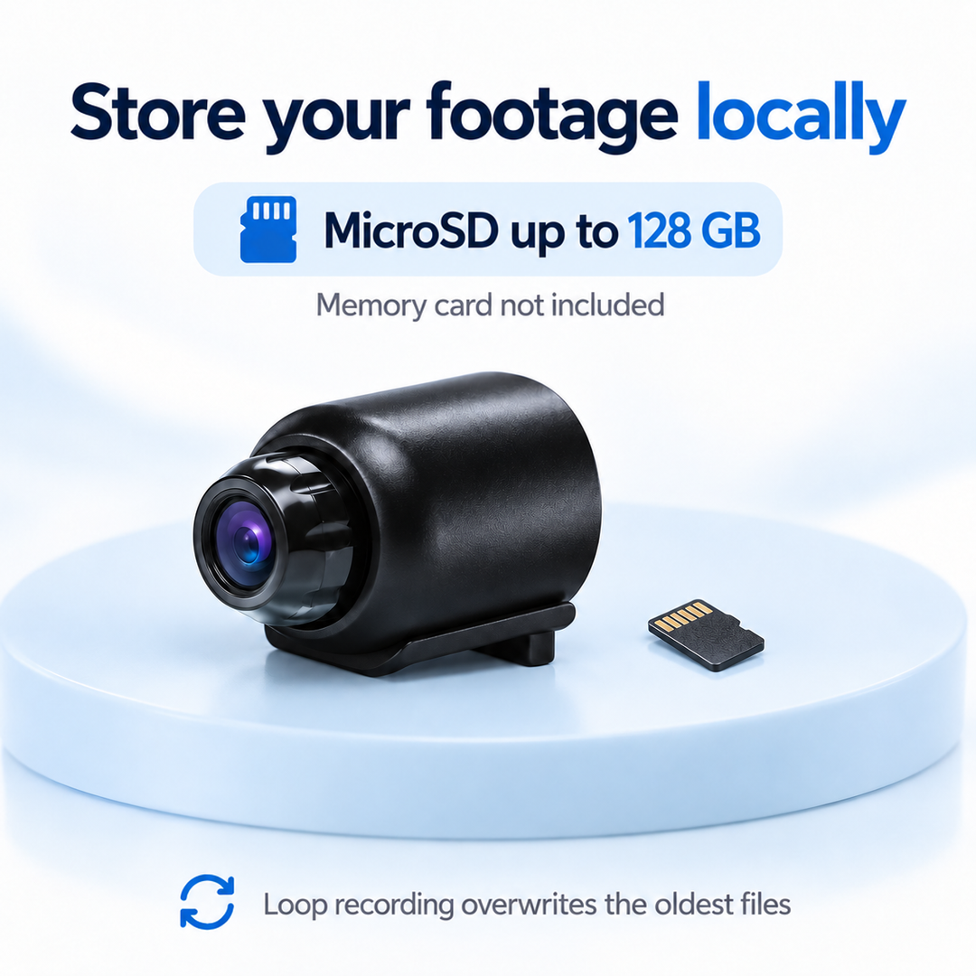 Mini WiFi Camera 1080p with Night Vision and Phone Viewing 4