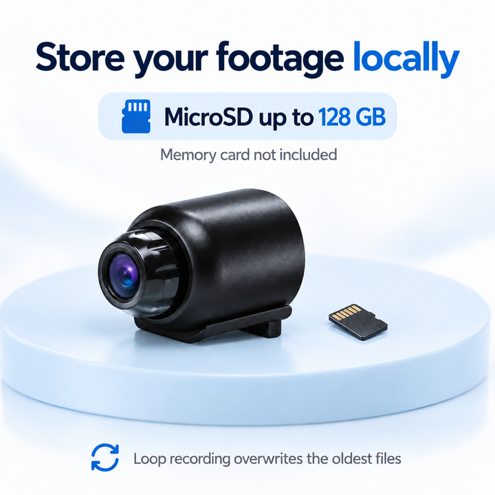 Mini WiFi Camera 1080p with Night Vision and Phone Viewing 4