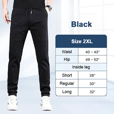 Men's Stretch Cargo Pants in Nylon/Spandex with 6 Pockets, Water Repellent, Quick Dry 8