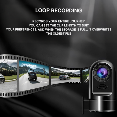 Car Dash Cam with AI Parking Monitoring and Driver Assistance System 8