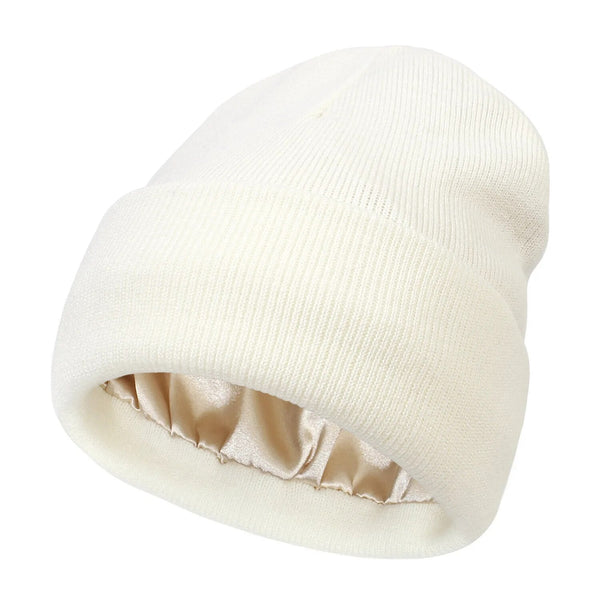 Silk Lined Winter Hat, Cozy Warmth with Hair-Friendly Lining 5