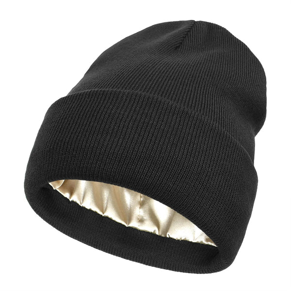 Silk Lined Winter Hat, Cozy Warmth with Hair-Friendly Lining 6