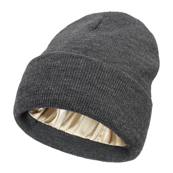 Silk Lined Winter Hat, Cozy Warmth with Hair-Friendly Lining 10