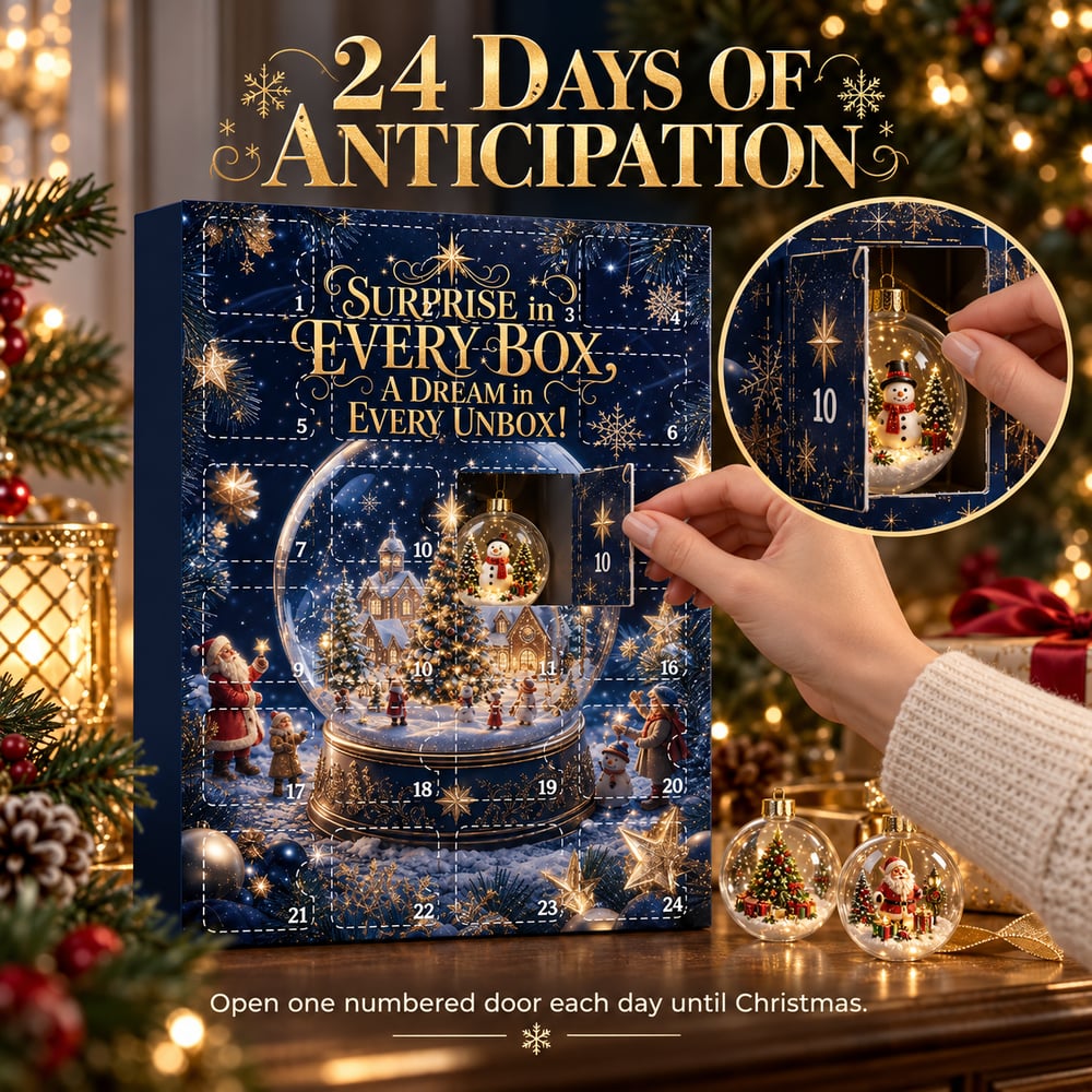 24-Day Christmas Bauble Advent Calendar 2026 – A New Ornament Every Day 10