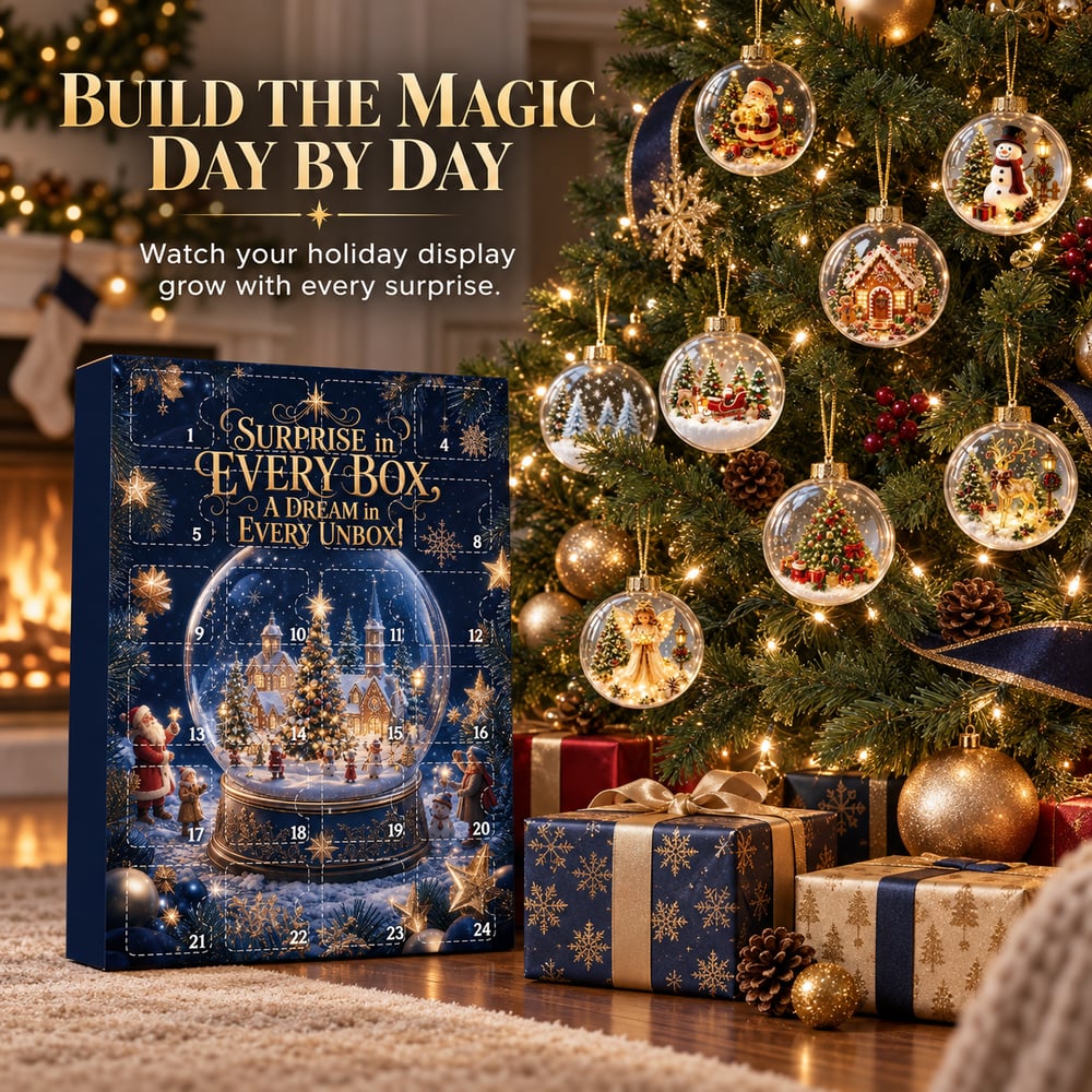 24-Day Christmas Bauble Advent Calendar 2026 – A New Ornament Every Day 5
