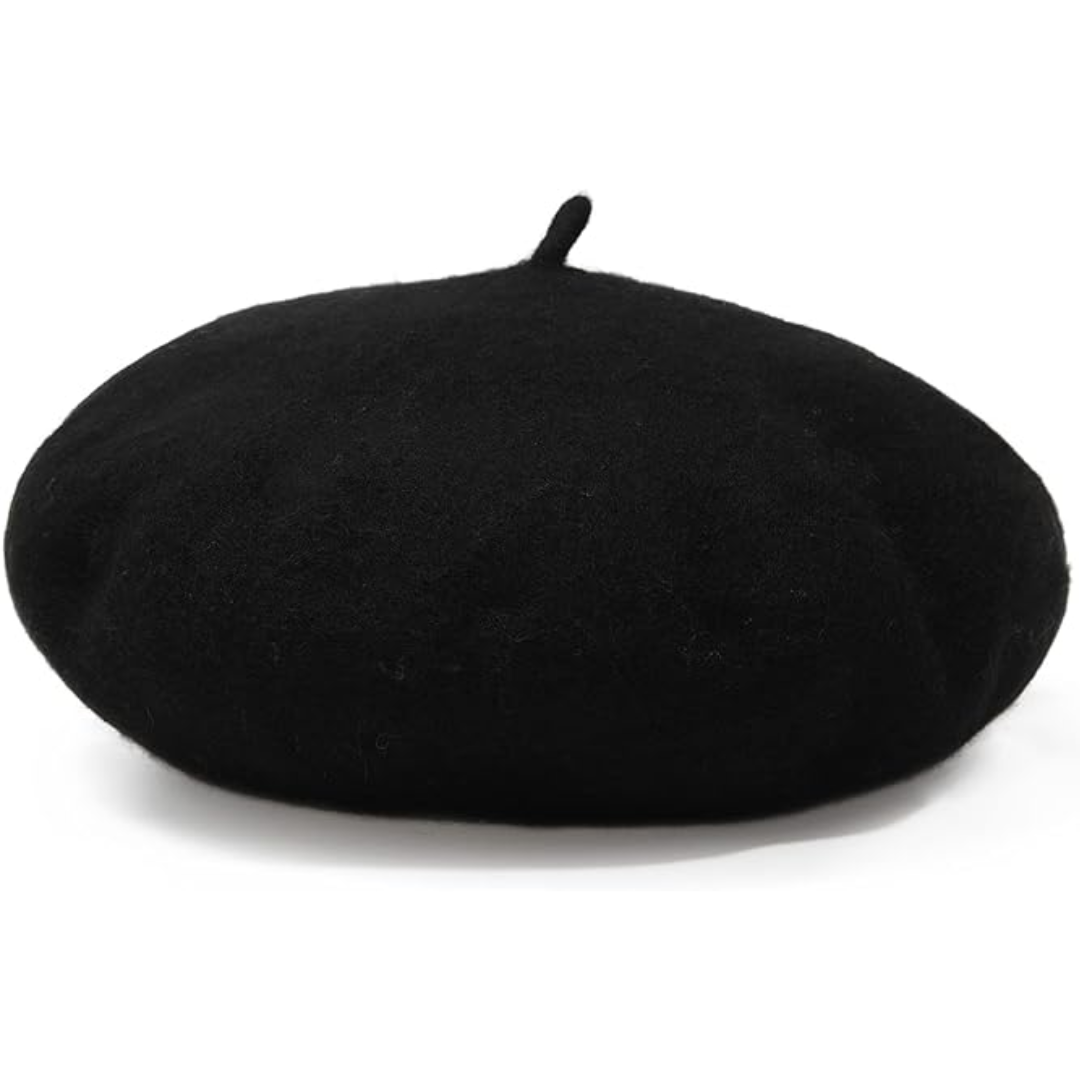 Classic French Wool Beret in 10 Colors 4