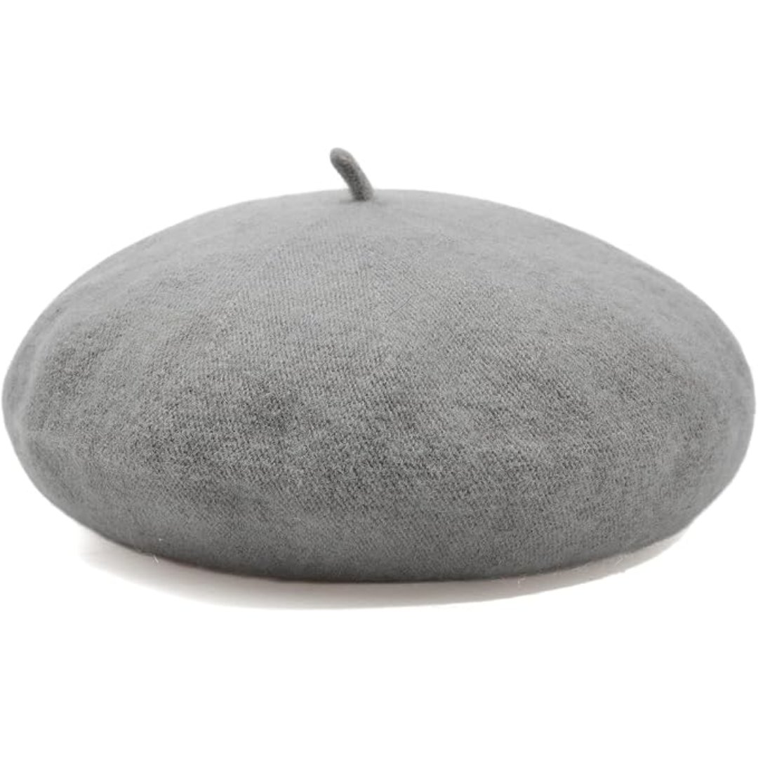 Classic French Wool Beret in 10 Colors 8