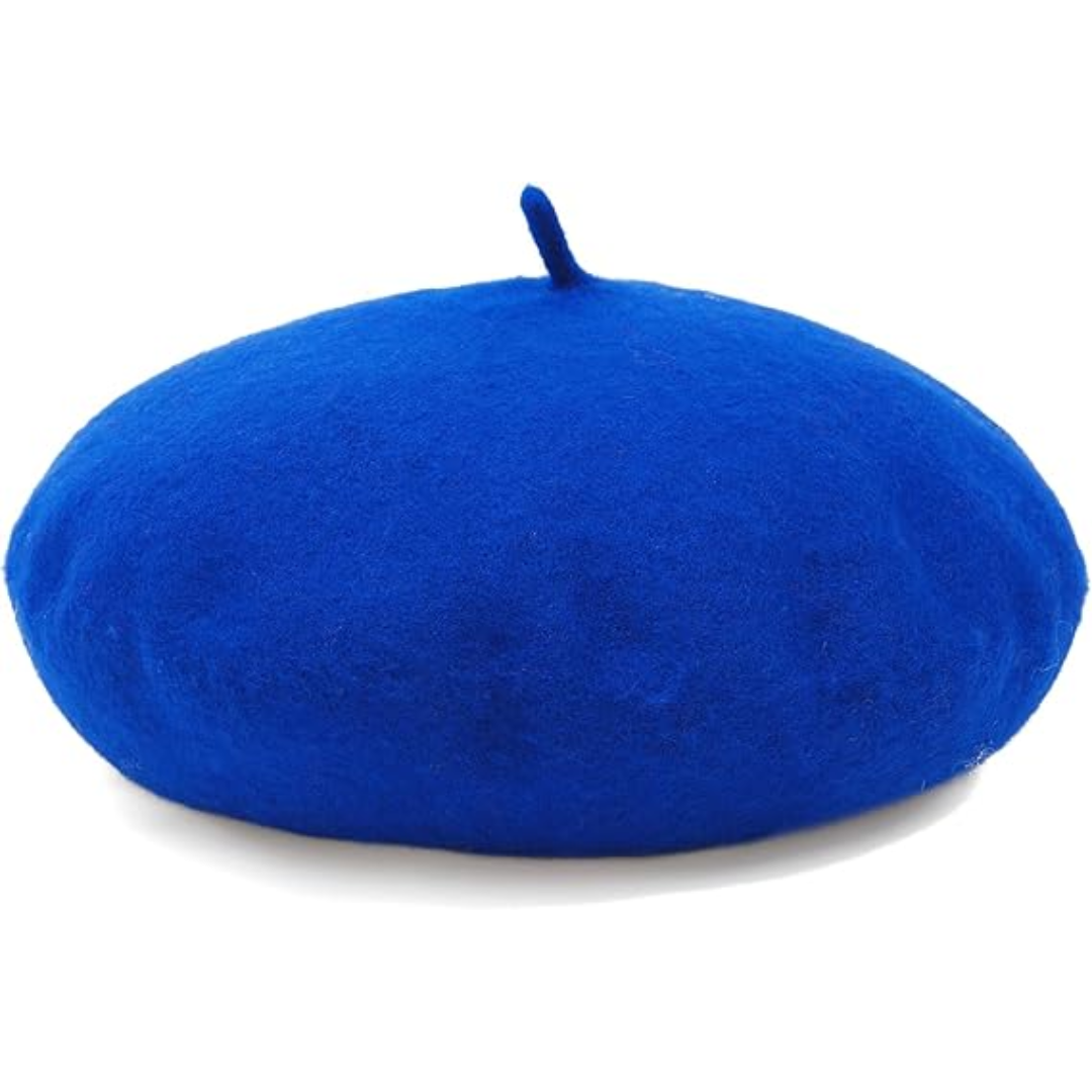 Classic French Wool Beret in 10 Colors 5