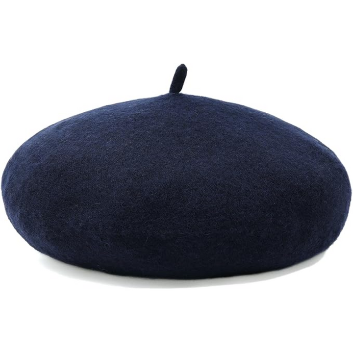 Classic French Wool Beret in 10 Colors 7