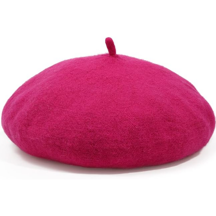 Classic French Wool Beret in 10 Colors 6
