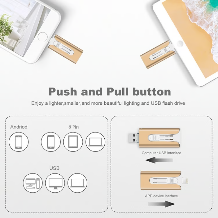 4-in-1 Memory Stick - Extra Storage Space for Your Phone 5