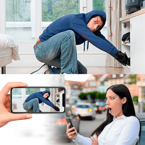Mini 1080P HD WiFi Security Camera - Records Video and Audio 4