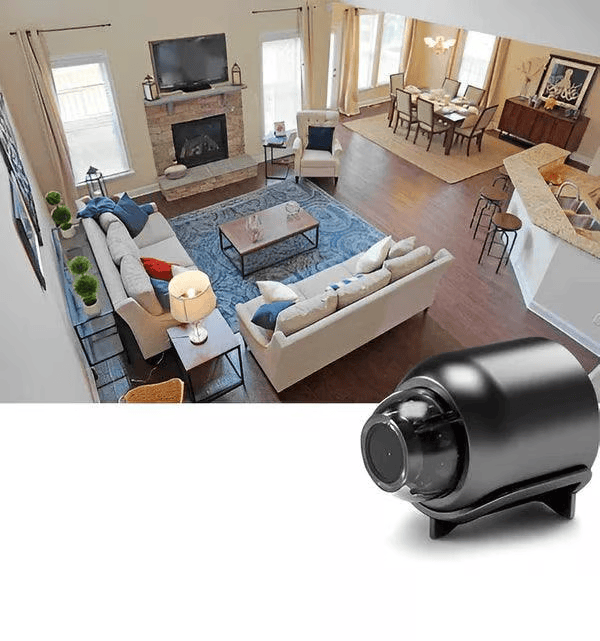Mini 1080P HD WiFi Security Camera - Records Video and Audio 2