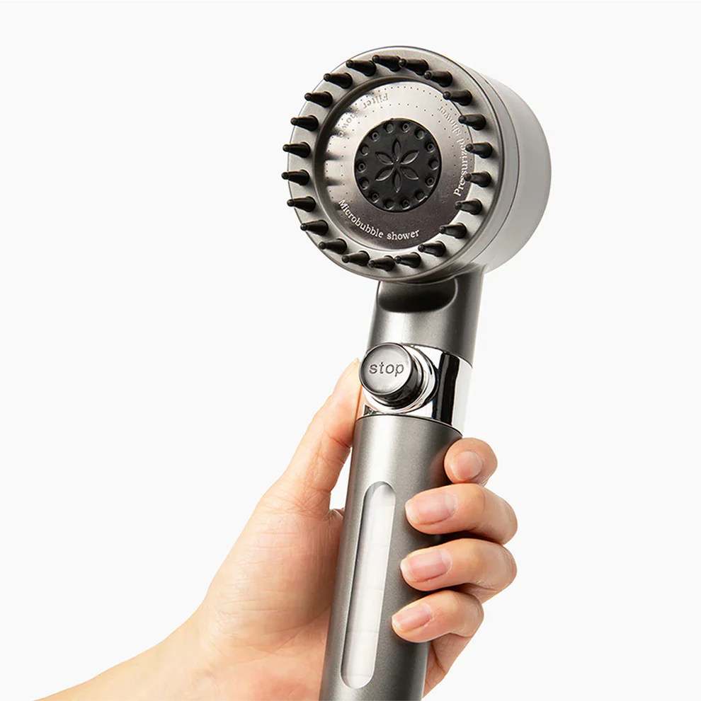 Filtered Shower Head with 5 Filters, 3 Spray Modes and Universal Fit 3