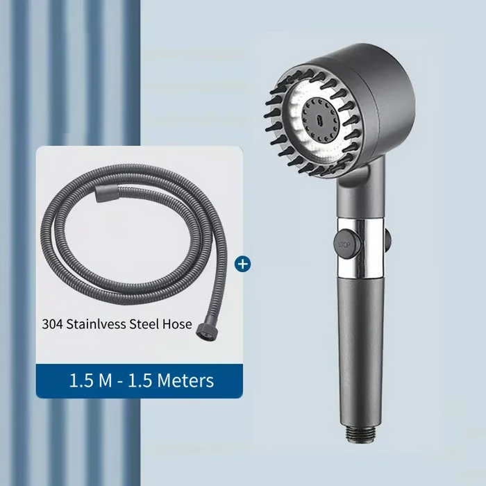 Filtered Shower Head with 5 Filters 5