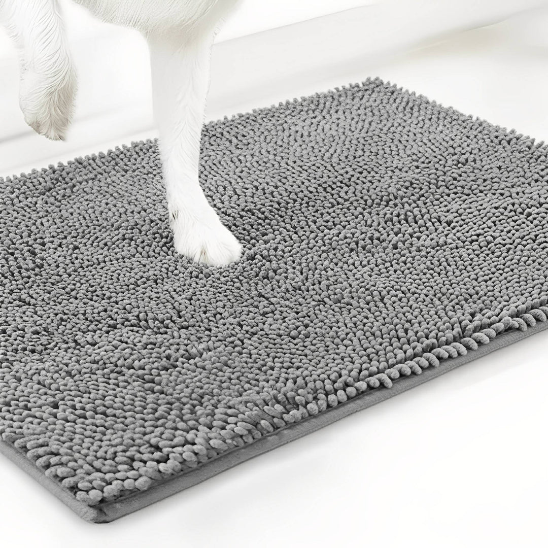 Absorbent Non-Slip Dog Door Mat for Muddy Paws 12