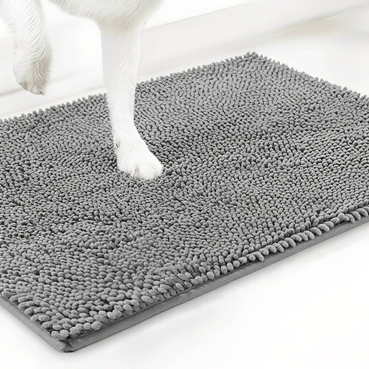 Absorbent Non-Slip Dog Door Mat for Muddy Paws 12