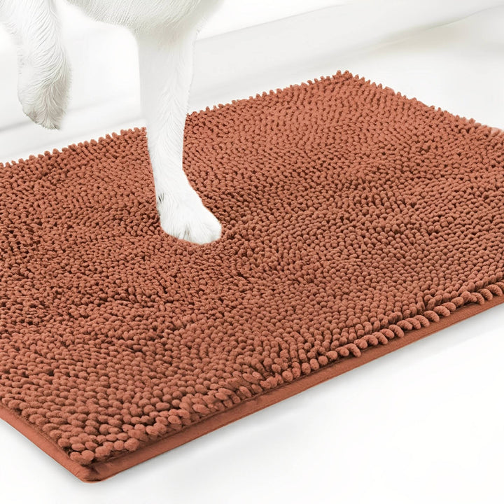 Absorbent Non-Slip Dog Door Mat for Muddy Paws 16
